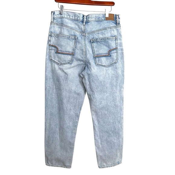 AMERICAN EAGLE Outfitters 90s Boyfriend Relaxed Fit Rainbow Pocket Jeans Size 6 - Picture 4 of 16